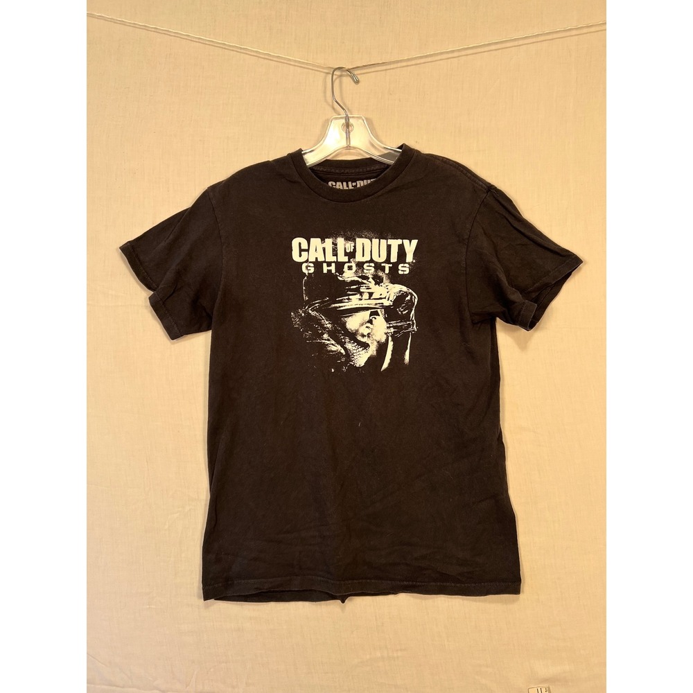 Call of Duty Ghosts T Shirt Mens Large Black 2013 Activision Gaming Graphic Tee